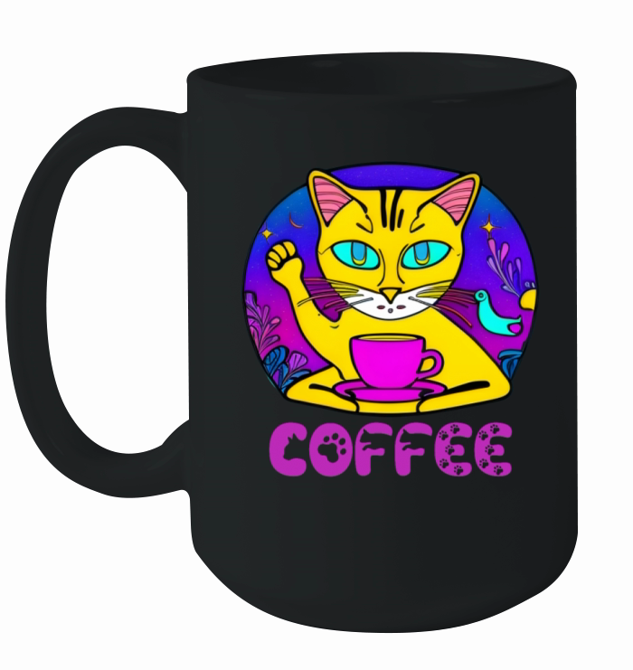 cat coffee Ceramic Mug