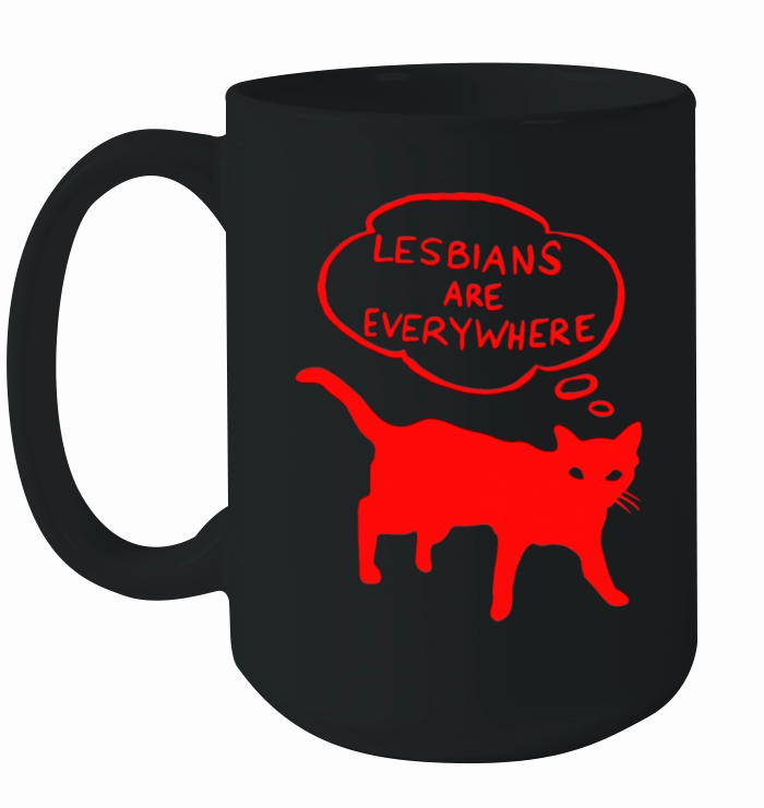 Lesbians Are Everywhere Ceramic Mug