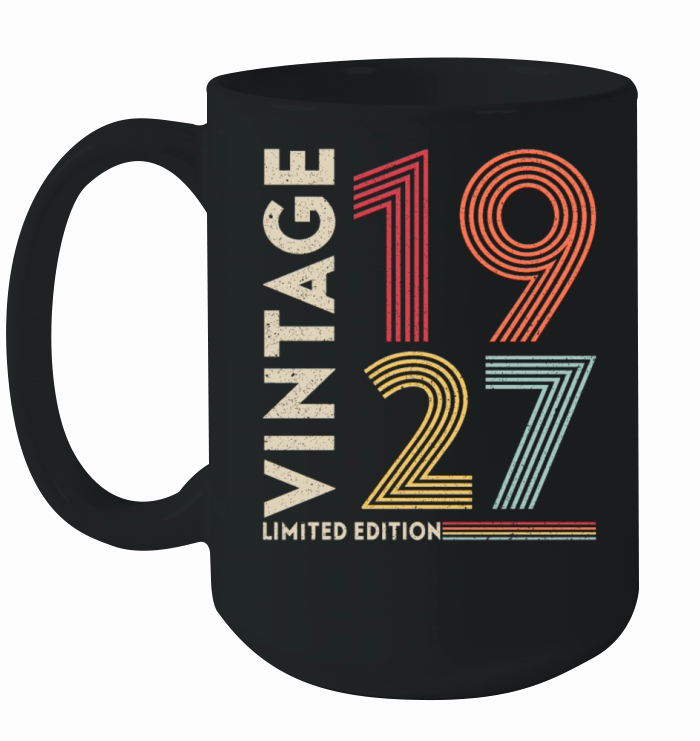 Vintage Birthday Original Gift Idea 1927 Ceramic Mug