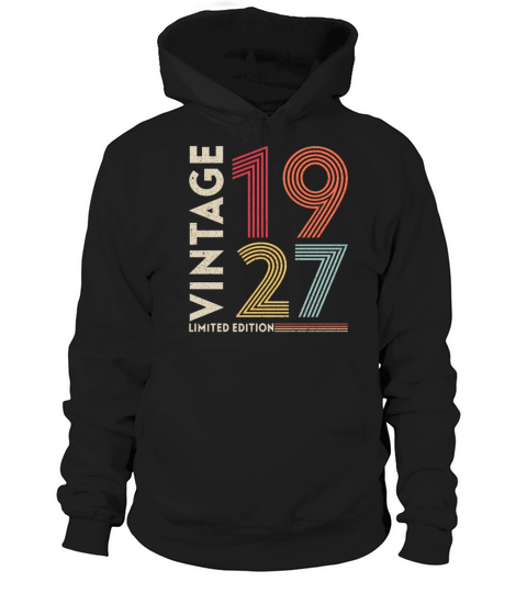 Vintage Birthday Original Gift Idea 1927 Hoodie Unisex