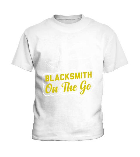 Blacksmith On The Go Profession Metal Forging Kids T-Shirt