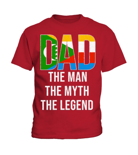 Comoros Dad Fathers Day Kids T-Shirt