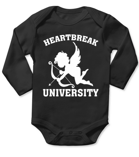 Heartbreak University Long Sleeve Baby One-Piece