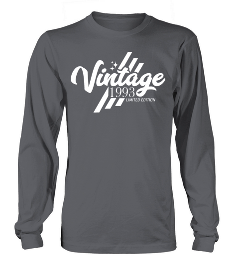 30th Birthday Vintage Sayings Long sleeved Unisex