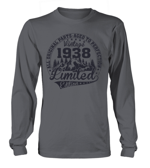 VINTAGE 1938 Long sleeved Unisex