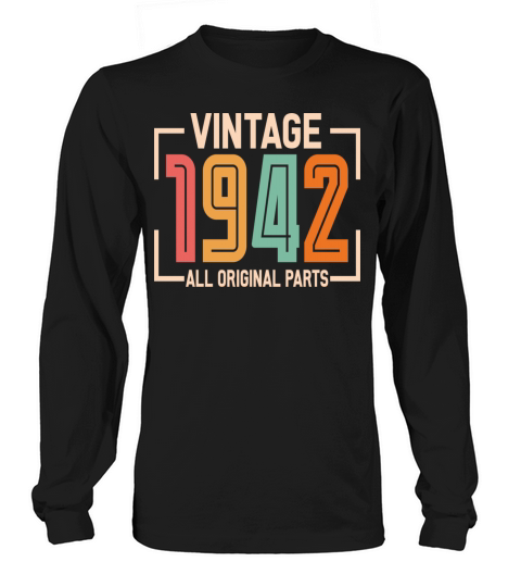 Vintage 1942 All Original Parts Long sleeved Unisex