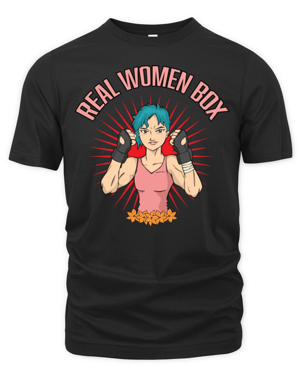Real Women Box Boxing Quote And Vintage Boxer Organic Unisex T-shirt