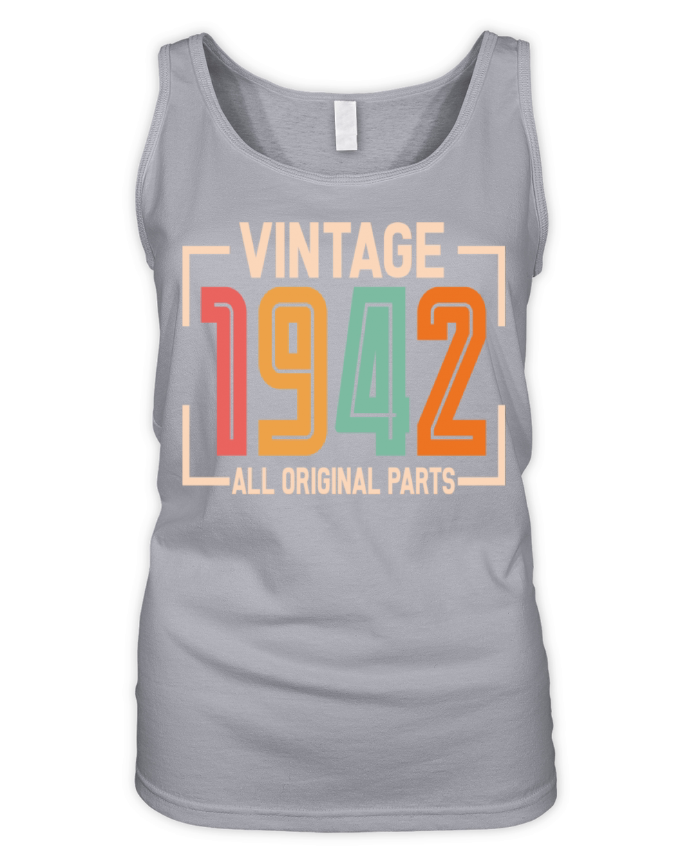 Vintage 1942 All Original Parts Organic Women's Tank Top