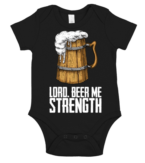 Beer Alcohol Short Sleeve Baby One-Piece