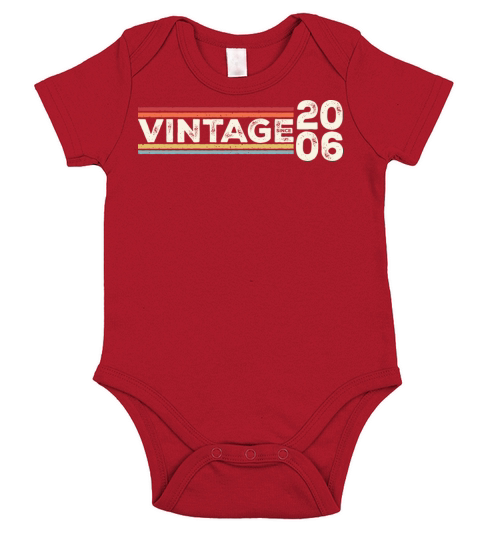 Vintage 2006 Gifts Legend for 17 Years Old - 17th Short Sleeve Baby One-Piece