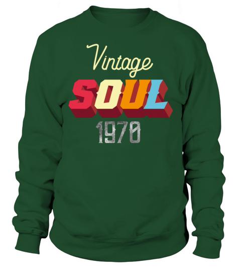Vintage Soul 1970 Sweatshirt Unisex