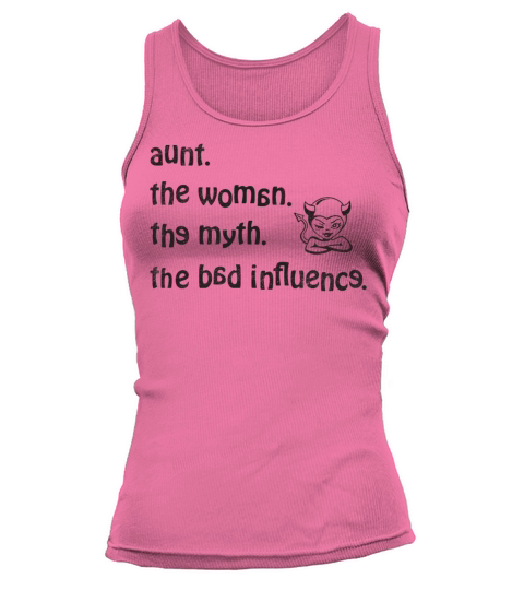 aunt the woman the myth the bad influence vintage Tank top Woman