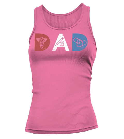 Pharmacist Dad Retro Father Perfect For Dads Tank top Woman