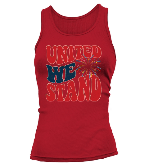 United We Stand 2 - USA Independence 4th of July Tank top Woman