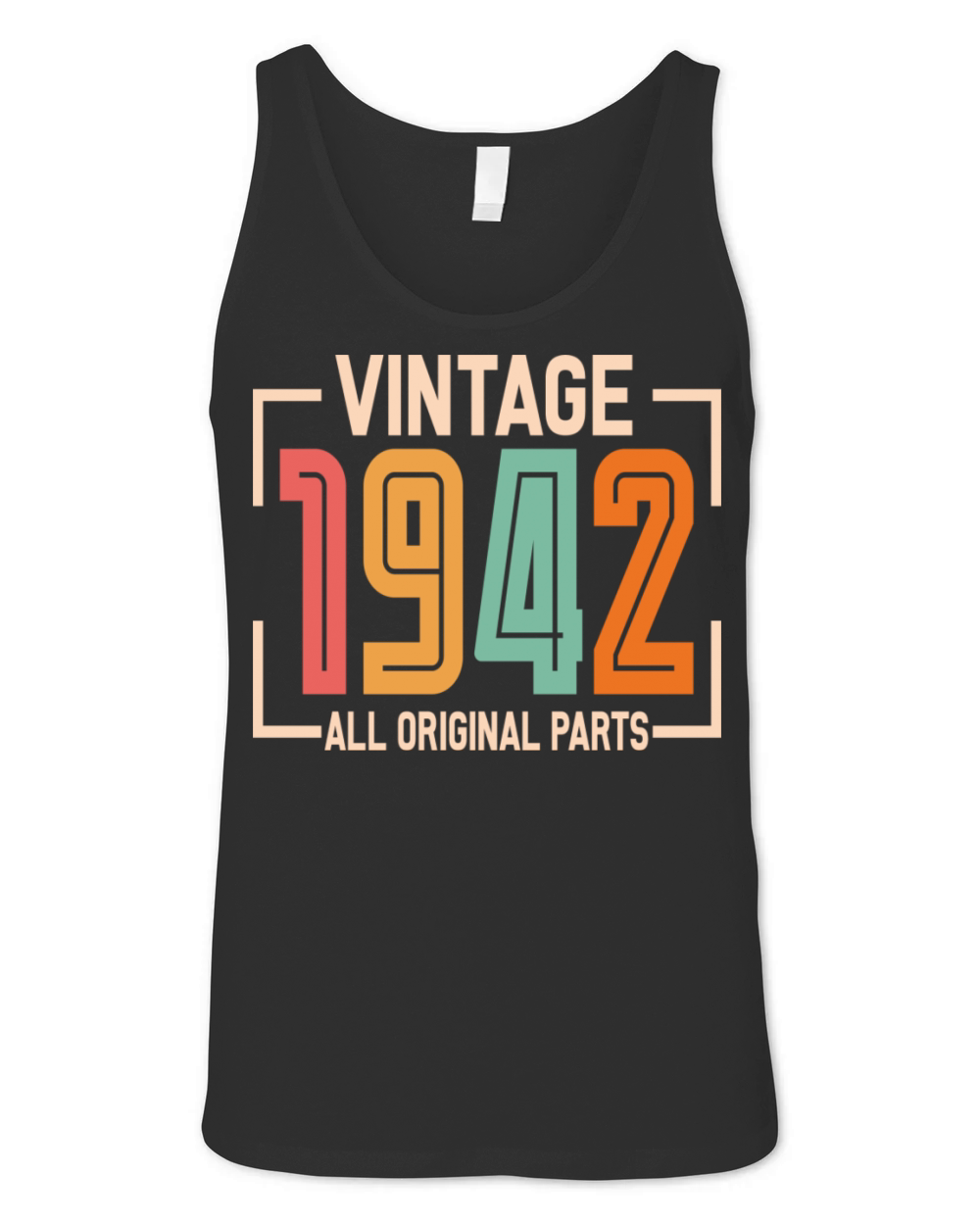 Vintage 1942 All Original Parts Unisex Jersey Tank