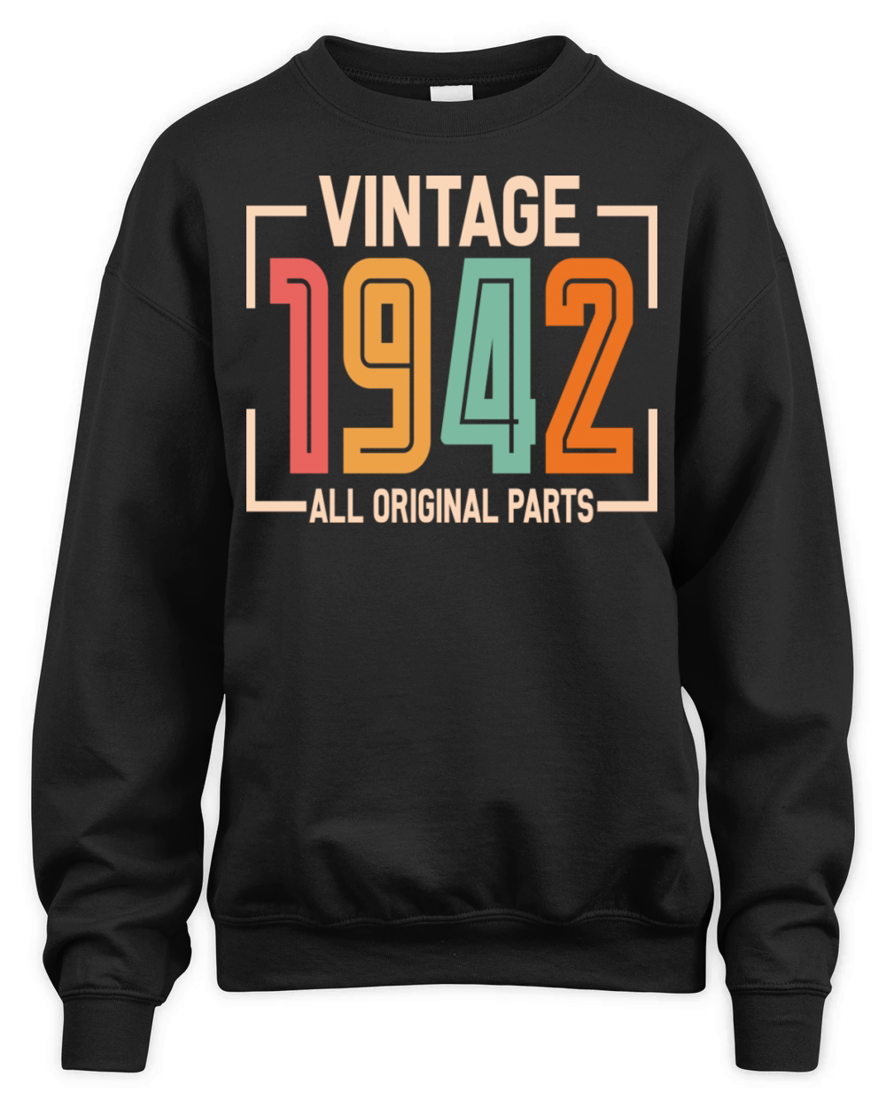 Vintage 1942 All Original Parts Unisex Premium Crewneck Sweatshirt