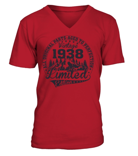 VINTAGE 1938 V-Neck T-shirt