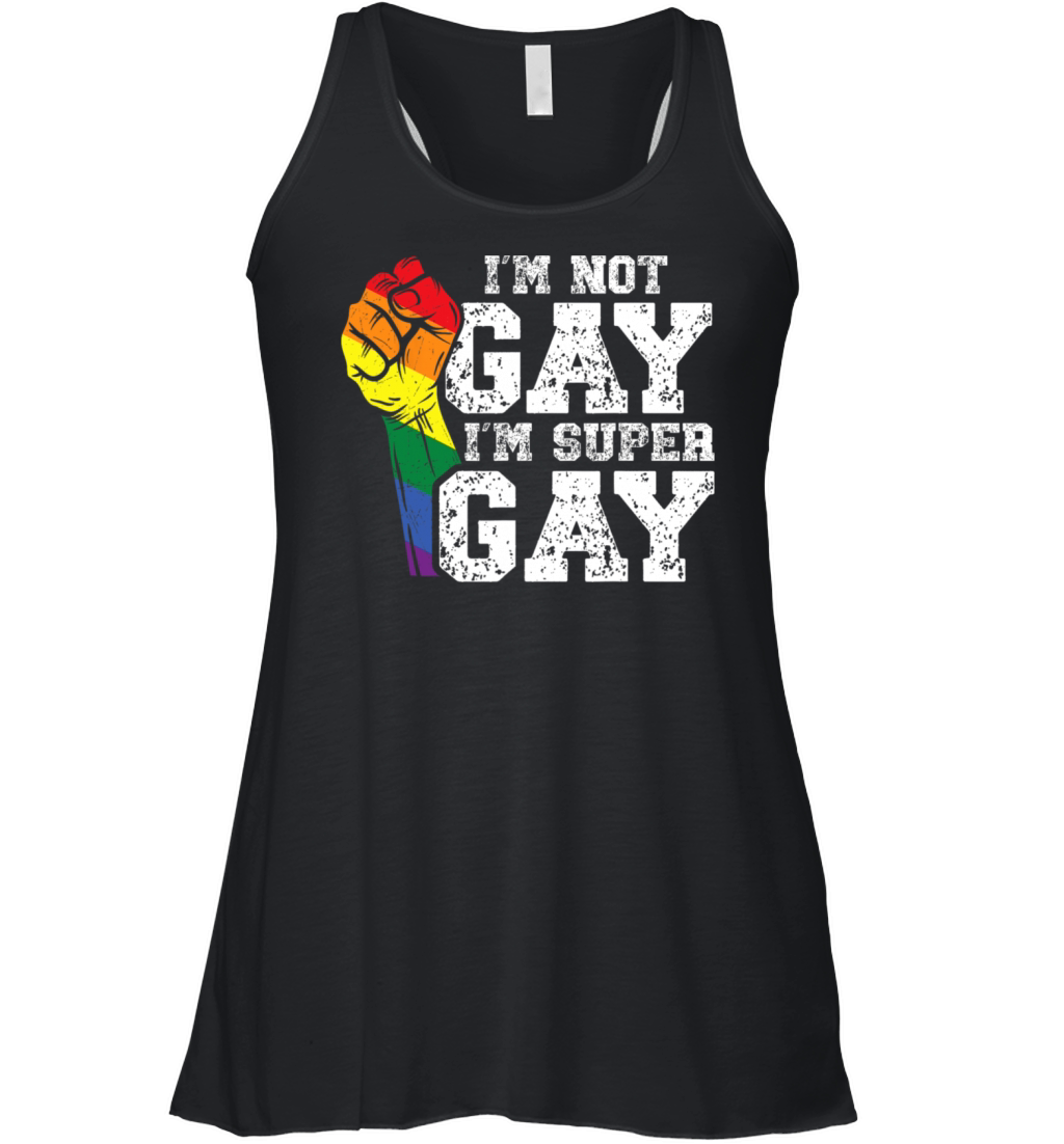 Proud Gay Sexual Diversity Gay Pride Parade Women's Flowy Tank Top
