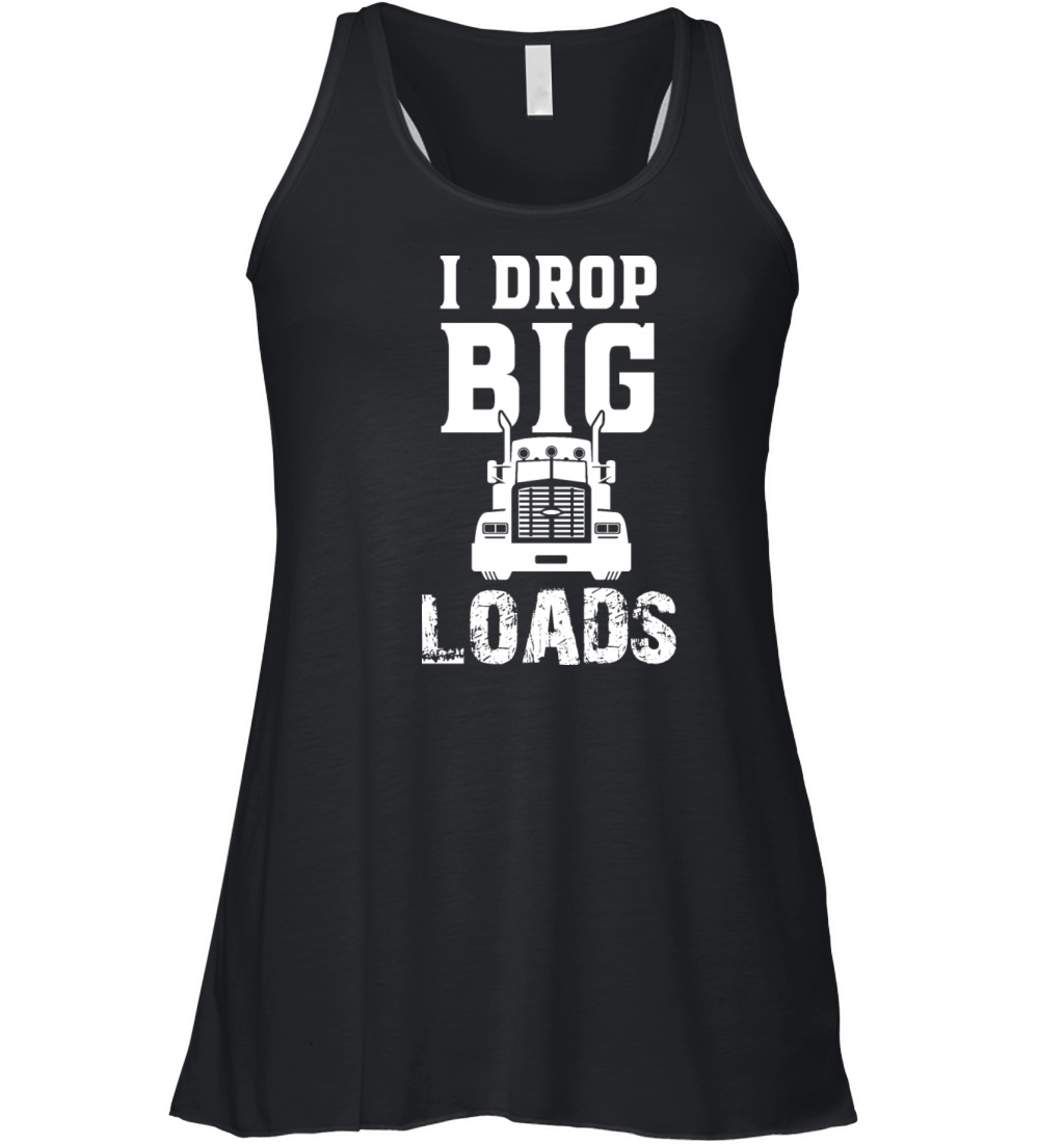 Truck Trucker Trucks Drivers Vintage Women's Flowy Tank Top