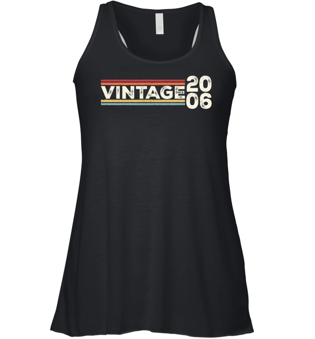 Vintage 2006 Gifts Legend for 17 Years Old - 17th Women's Flowy Tank Top