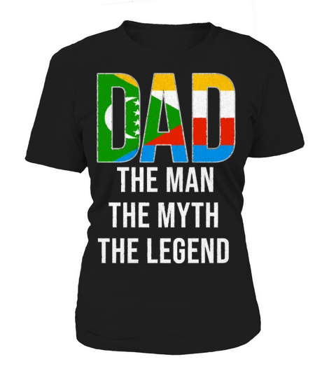 Comoros Dad Fathers Day Women's T-Shirt