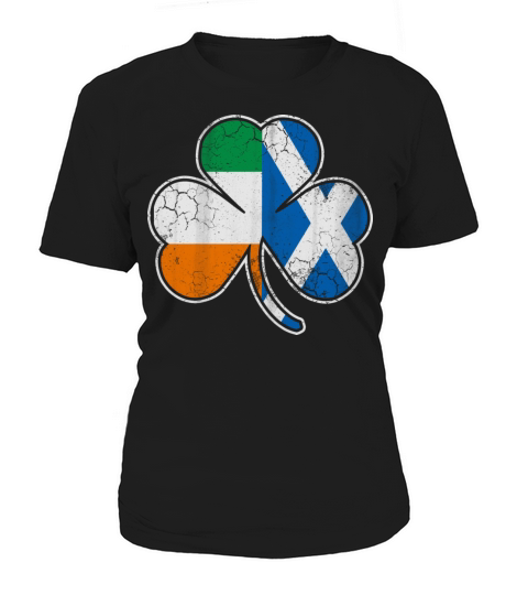 Scotch Irish shamrock scottish st Patrick s Day Women's T-Shirt