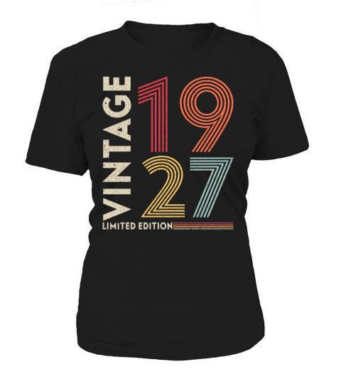 Vintage Birthday Original Gift Idea 1927 Women's T-Shirt