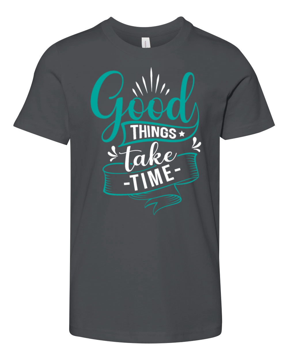 Good Things Take Time Youth Unisex Jersey Tee