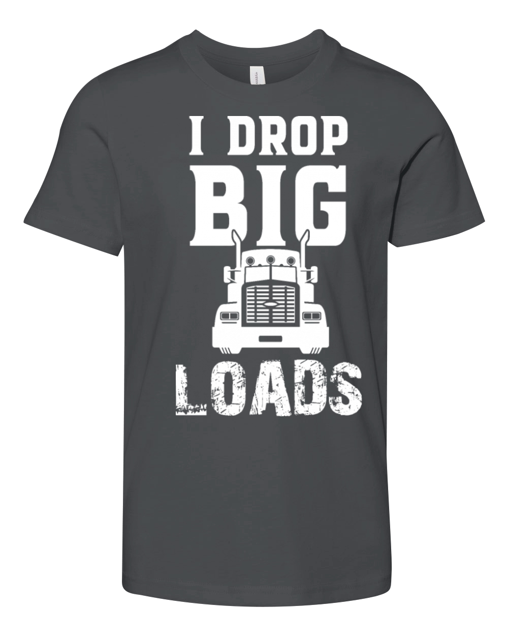 Truck Trucker Trucks Drivers Vintage Youth Unisex Jersey Tee