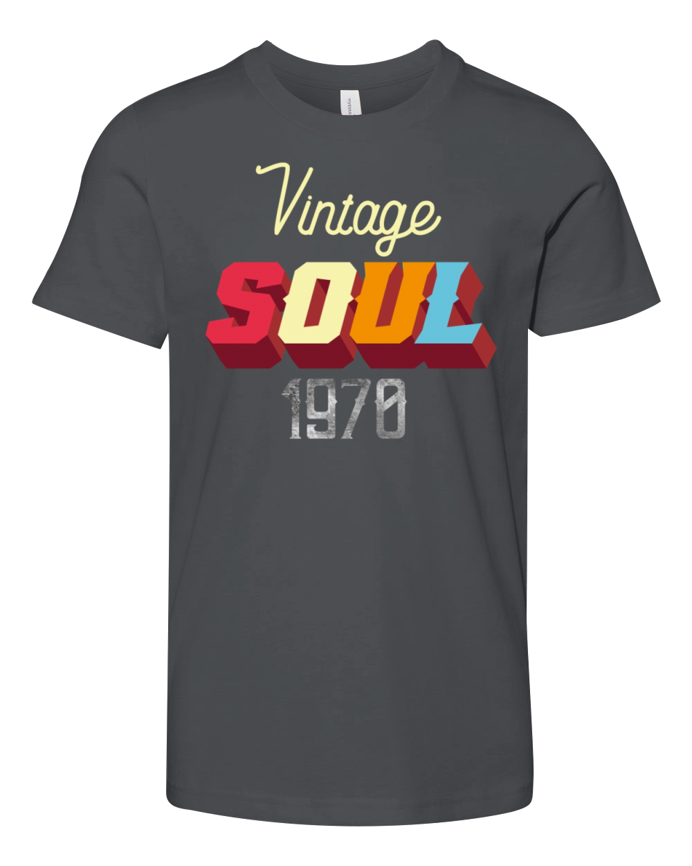 Vintage Soul 1970 Youth Unisex Jersey Tee