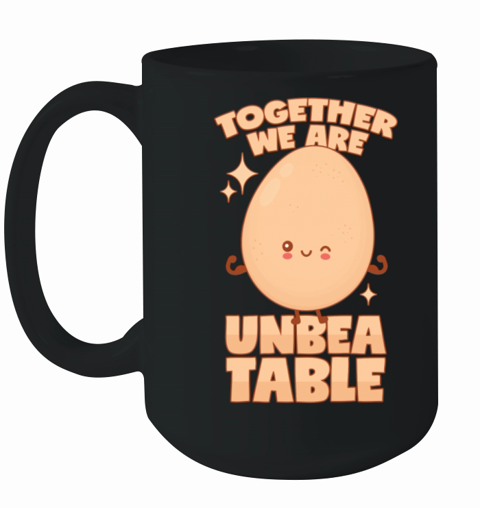 Unbeatable Egg Pun Ceramic Mug