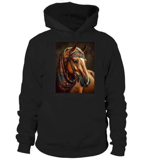 horse vintage style Hoodie Unisex