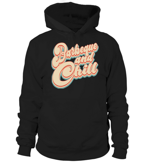 Vintage Barbeque and Chill Patriotic 4th of July Hoodie Unisex