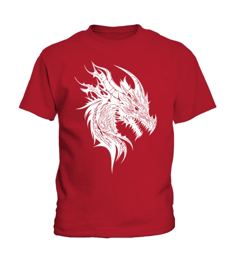 Grim Vintager Dragon In Nature Scale Dress Kids T-Shirt