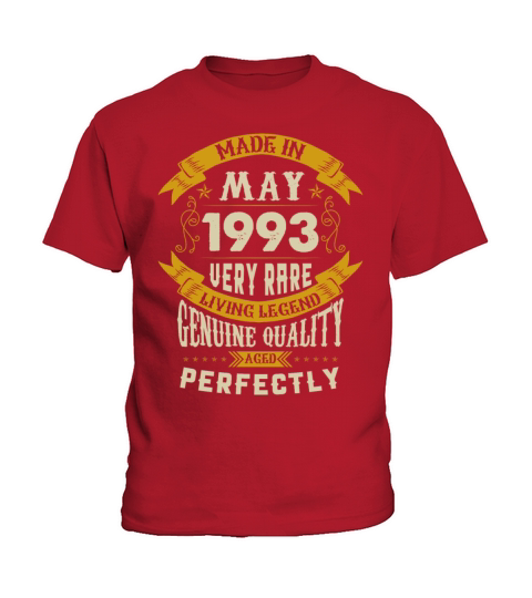 May 1993 Vintage Birthday Present Kids T-Shirt