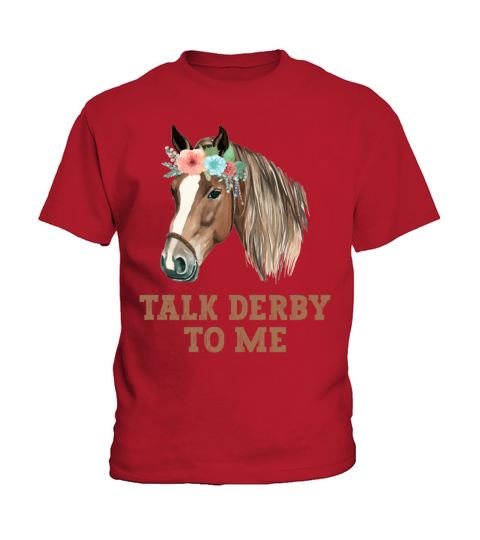 Talk Derby To Me Kids T-Shirt