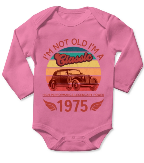 Im not Old Long Sleeve Baby One-Piece