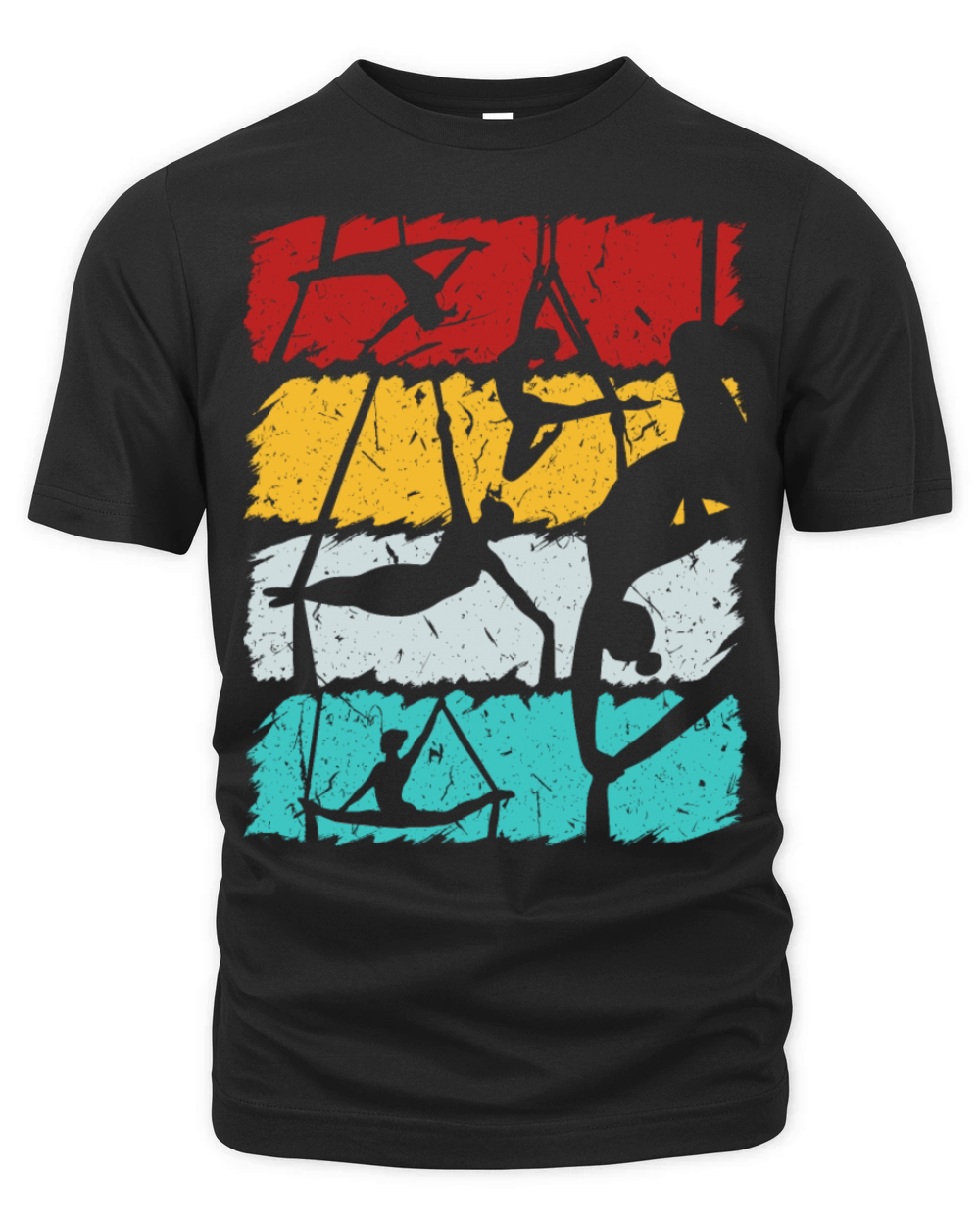 Aerialist Vintage Air Yoga Acrobatics Women Aerial Organic Unisex T-shirt