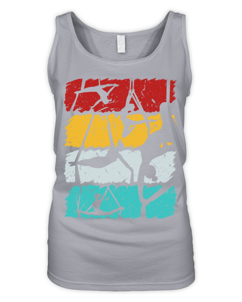 Aerialist Vintage Air Yoga Acrobatics Women Aerial Organic Women's Tank Top