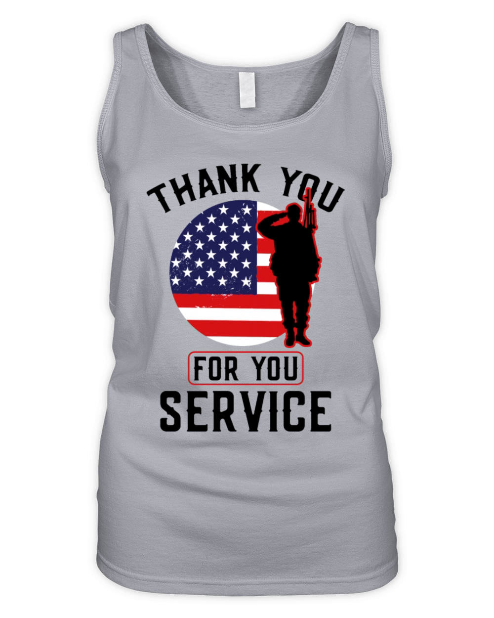 Veterans Day Thank You For Your Service Organic Women's Tank Top