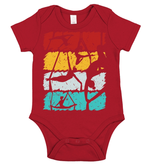 Aerialist Vintage Air Yoga Acrobatics Women Aerial Short Sleeve Baby One-Piece