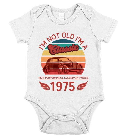 Im not Old Short Sleeve Baby One-Piece
