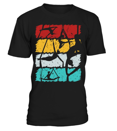 Aerialist Vintage Air Yoga Acrobatics Women Aerial T-Shirt Unisex