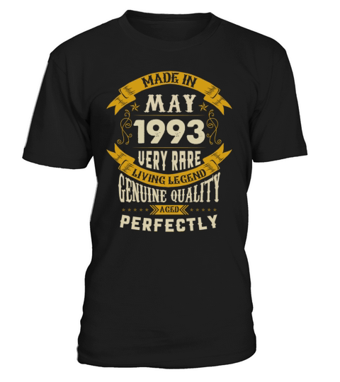 May 1993 Vintage Birthday Present T-Shirt Unisex
