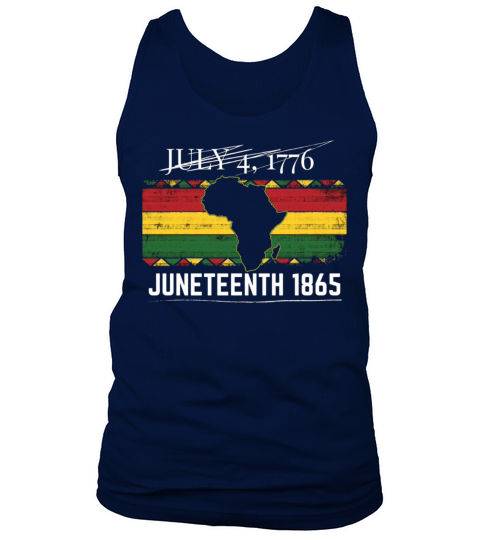 1865 Juneteenth Funny Proud African Black History Tank Top Unisex