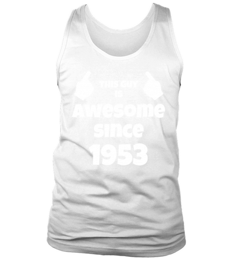 70th Birthday Vintage 1953 Tank Top Unisex