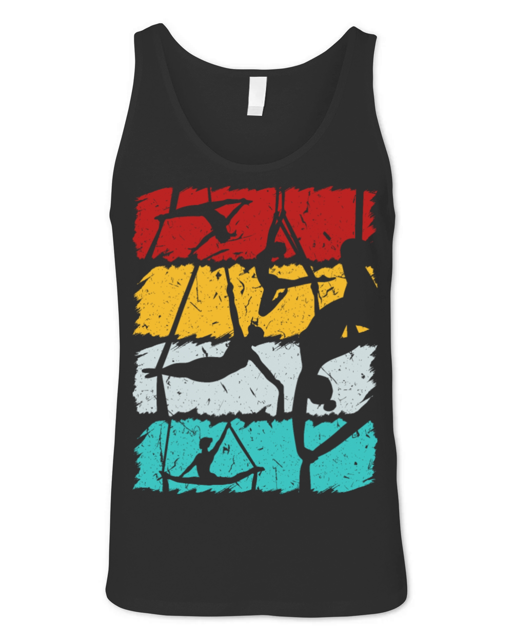 Aerialist Vintage Air Yoga Acrobatics Women Aerial Unisex Jersey Tank