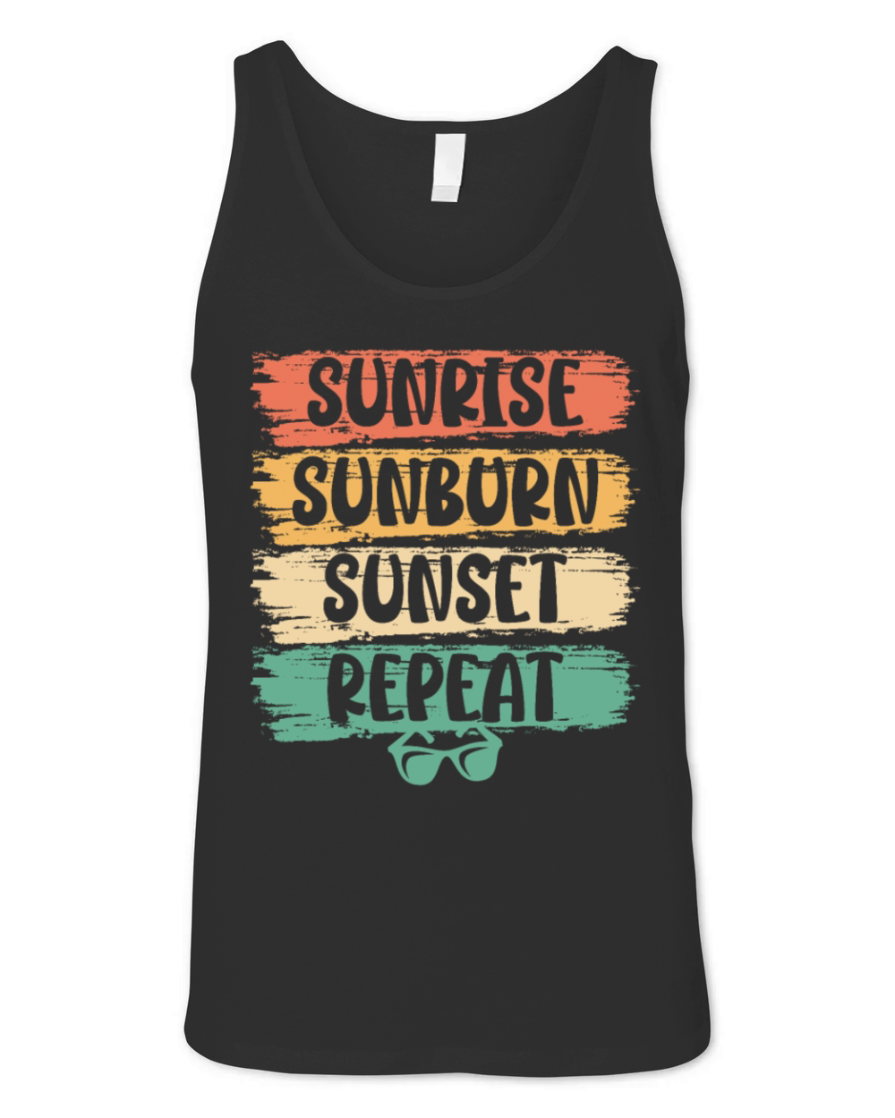 Summer Season Tropical Vacation Beach Summertime Unisex Jersey Tank