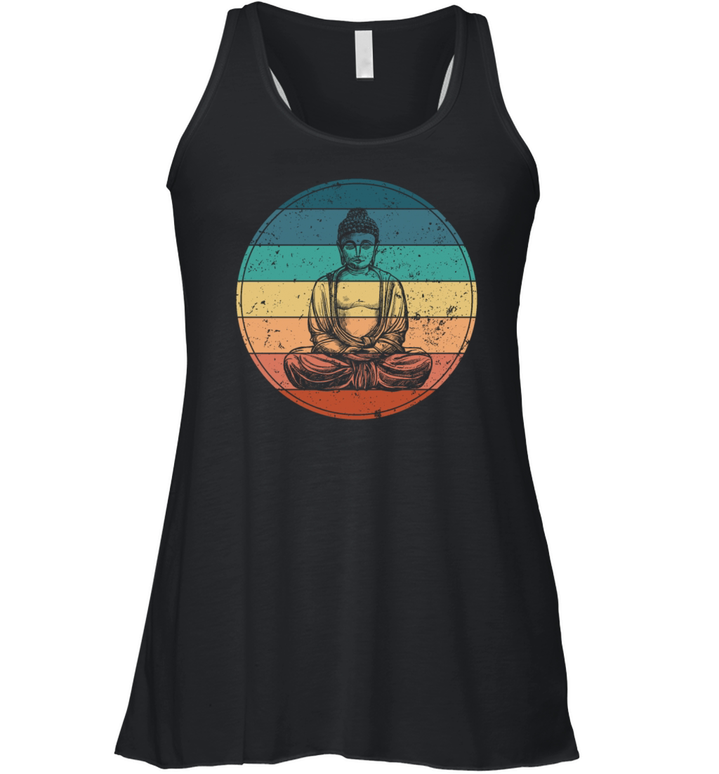 Bouddha vintage - Bouddha love Women's Flowy Tank Top