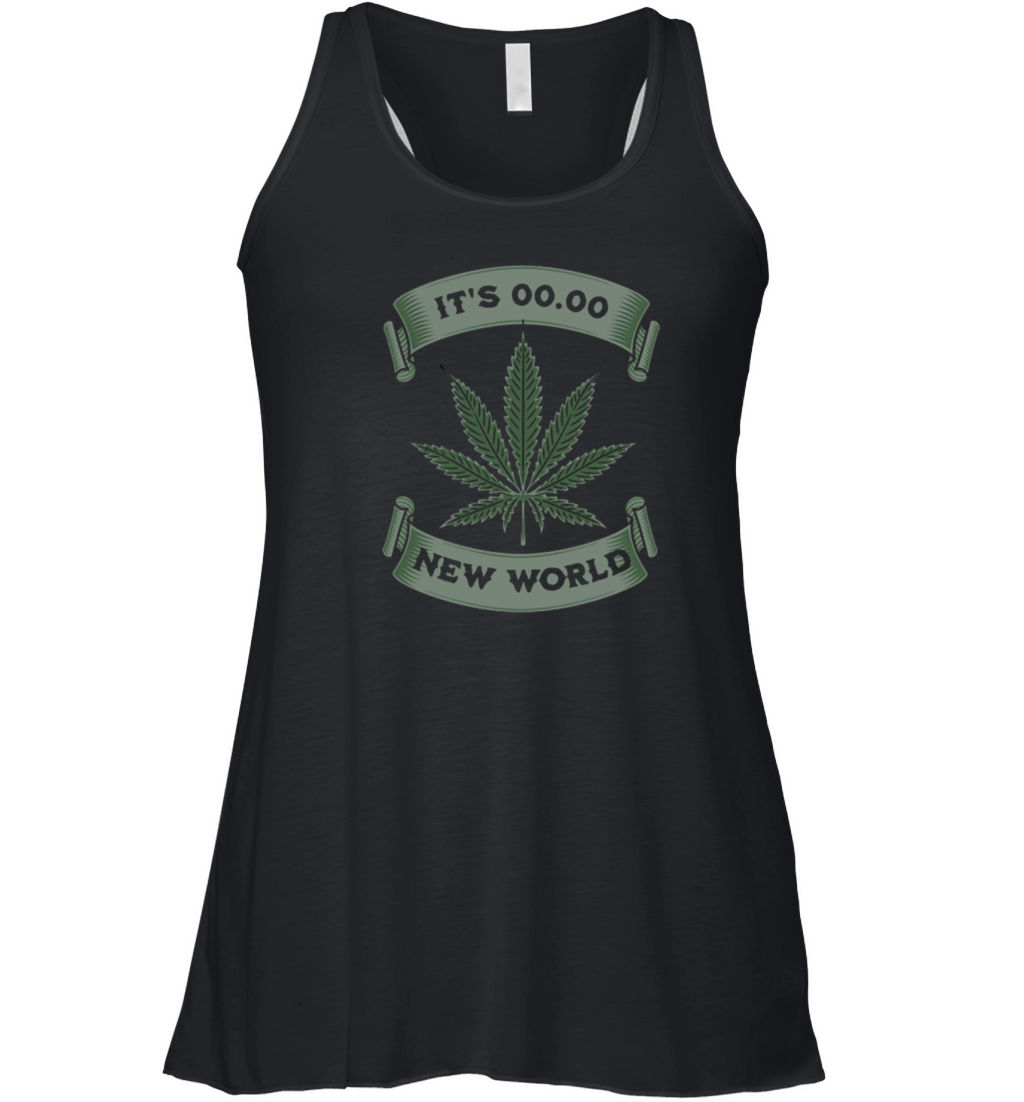 Marijuana leaf is always the best Women's Flowy Tank Top